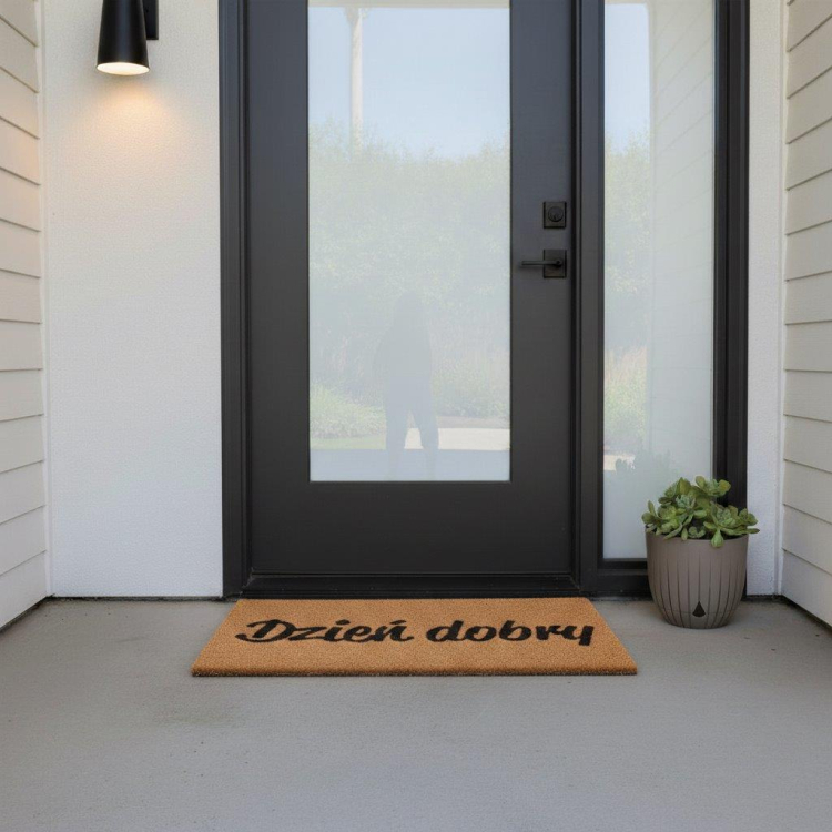 Wycieraczka kokosowa HOME 60x40cm wzór 2